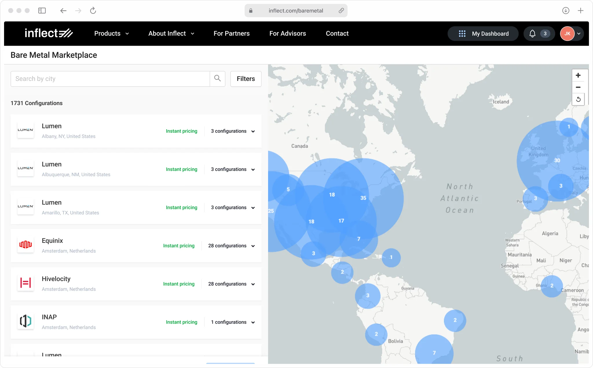 Bare Metal Marketplace